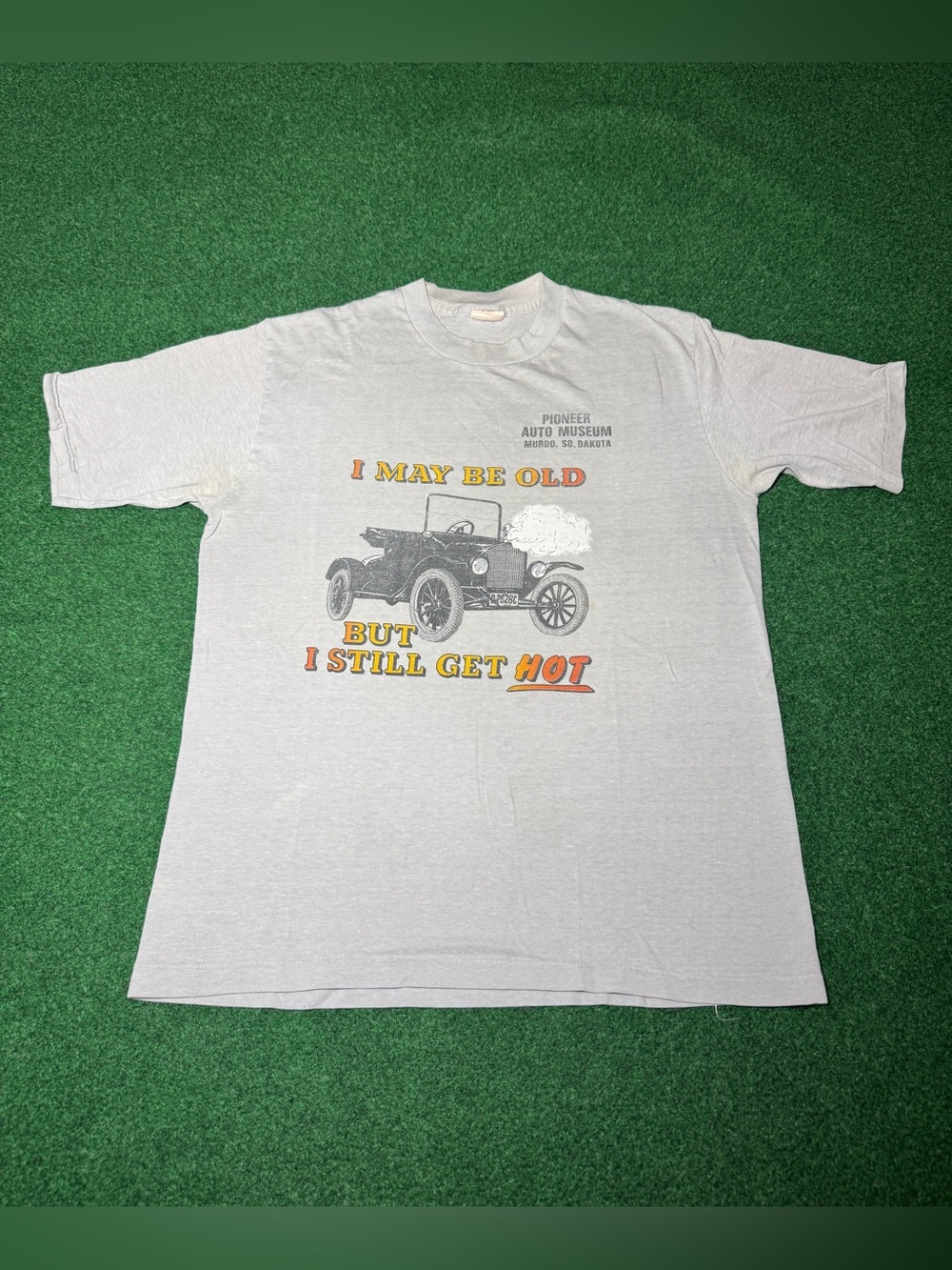 Pioneer Auto Museum Vintage T Shirt Still Get Hot South Dakota M/L 80s Shirt